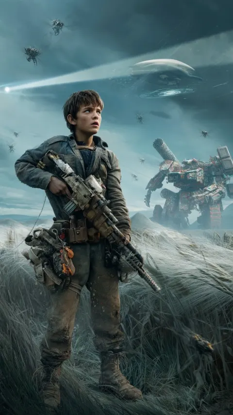 Oliver Lewis in the Alien Grain Fields