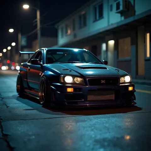 Moody Cinematic Japanese JDM Street Machine