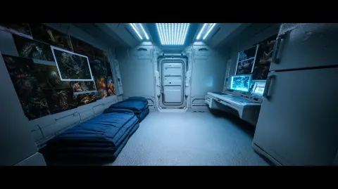 Empty Siberian Garrison Quarters, IMAX Look