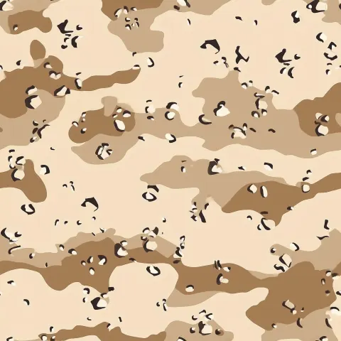 Combine these camo patterns into one continuous pattern