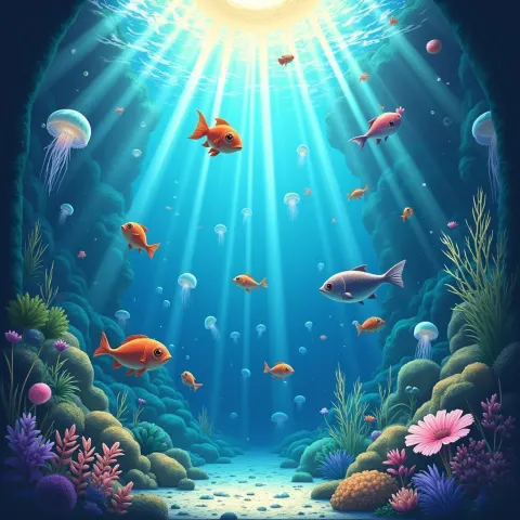 Suspicious Fish Aquarium in High Energy Manga