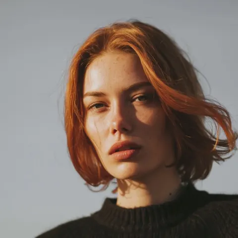 A woman