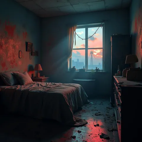 Grungy Bedroom Portals to Mundane Realities