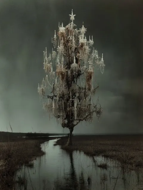 Surreal extravagant art