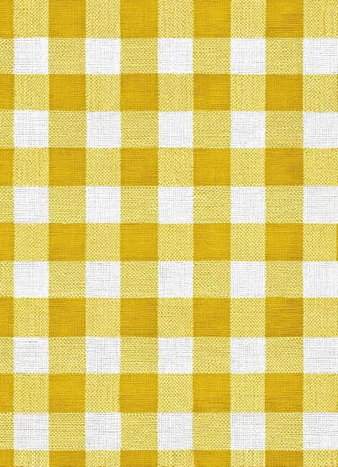 Yellow gingham pattern