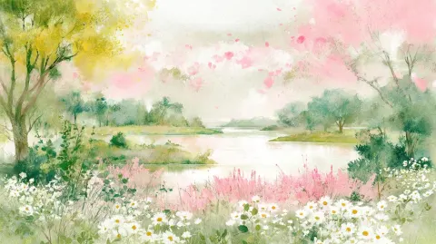 Summer landscape