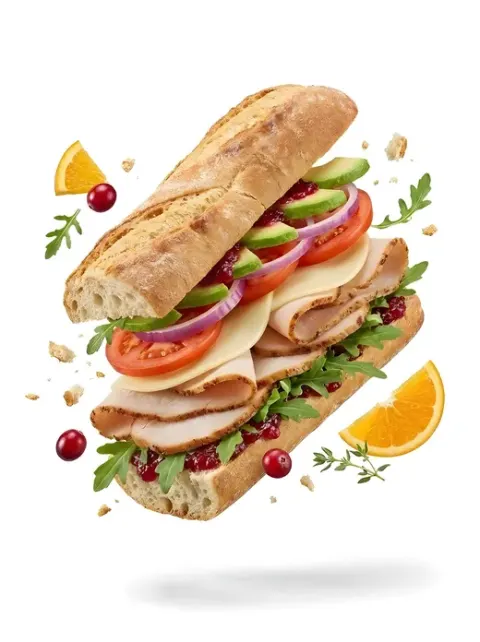 Floating Food Commercial Photography