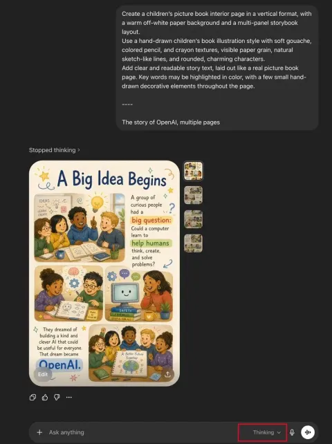Children's Picture Book Layout