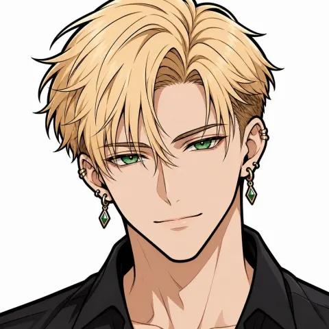 Faceless Blond Anime Icon