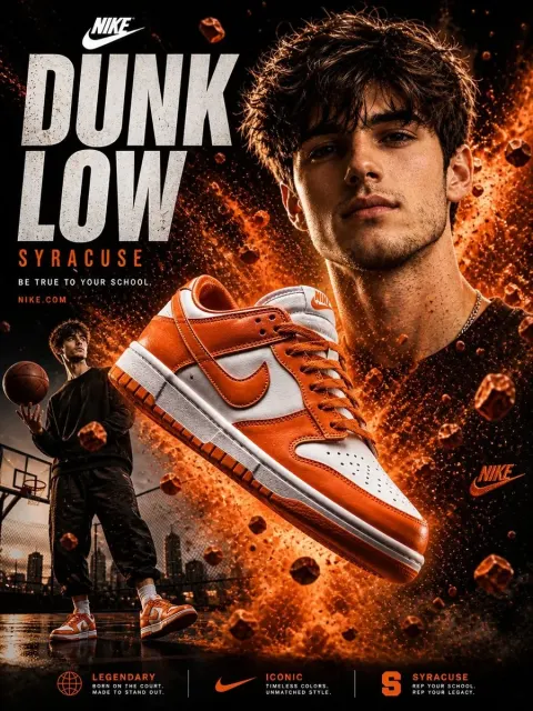Nike Dunk Low Commercial Poster