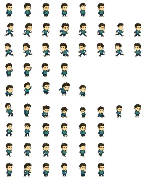 Sammy Chibi Sprite Sheet