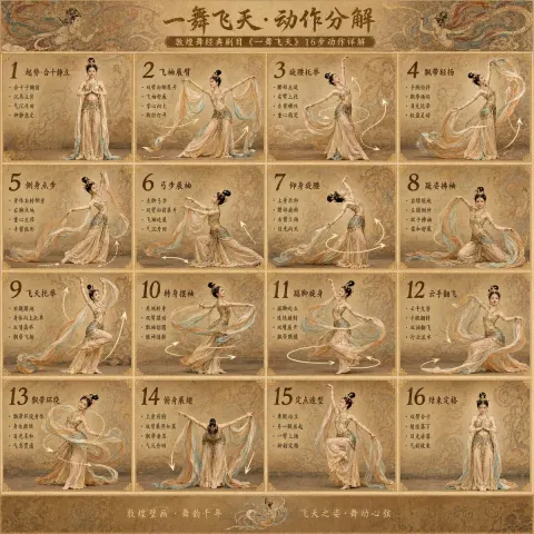 Dunhuang Dance Sequence Poster
