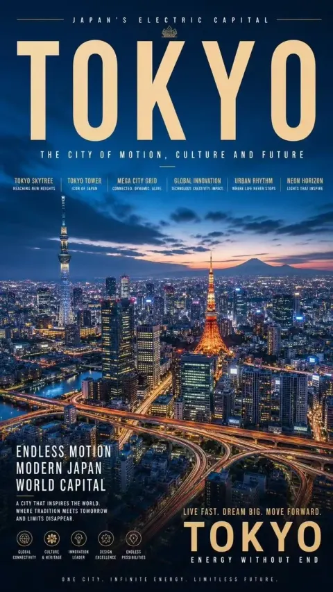Tokyo Electric Capital Poster