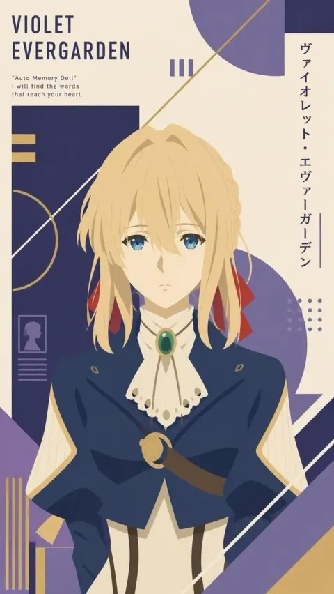 Constructivist Anime Poster