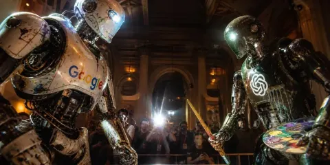 Museum Robot Duel