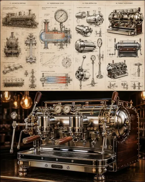 Steam Locomotive Espresso