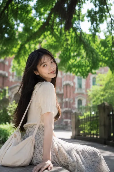 Early Summer Japanese Portrait