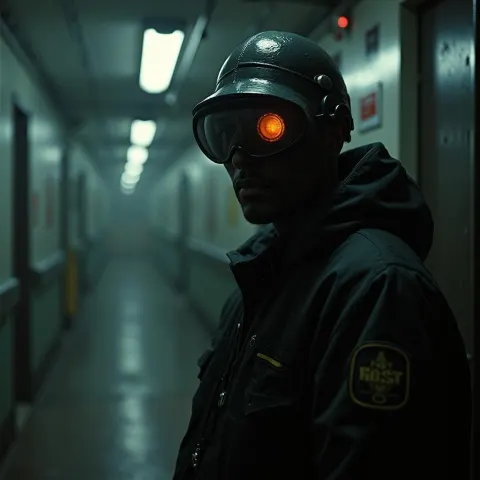 Blade Runner Replicant Sanitation Worker on Film