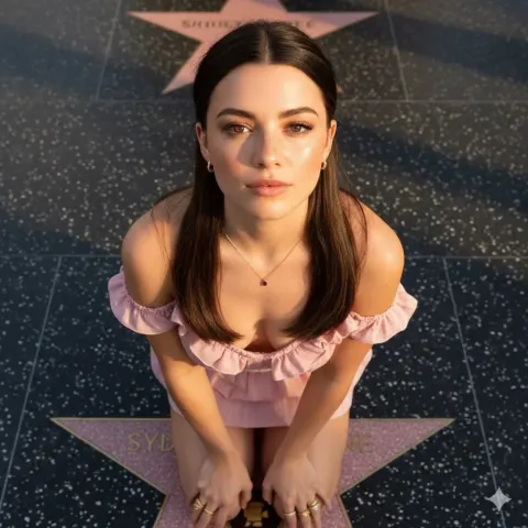 Walk of Fame Upward Gaze