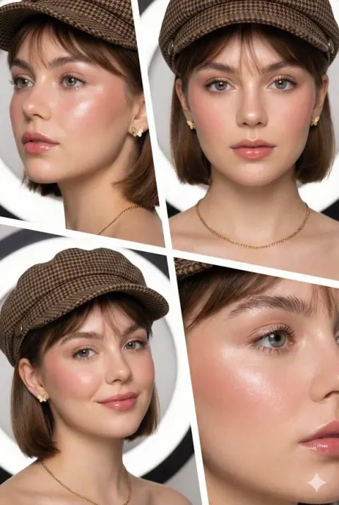 K-Beauty Four Panel Editorial