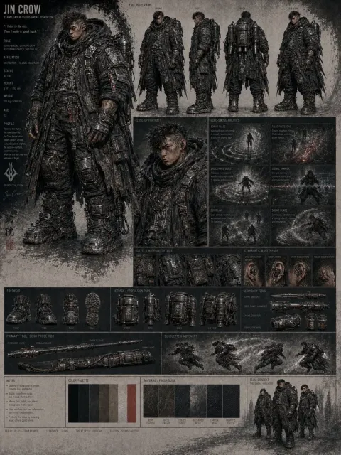 Sci-Fi Character Sheet