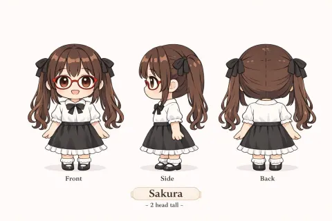 Gothic Lolita Character Sheet