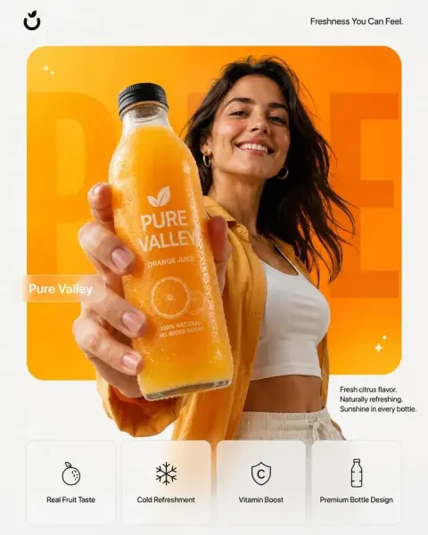 Premium Product Campaign Poster