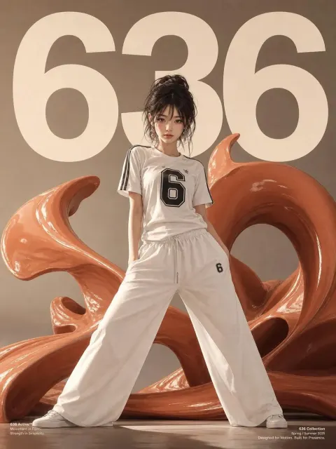 Anime Style Activewear Editorial