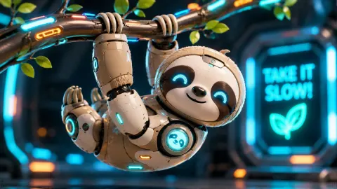 Miniature Sci-Fi Companion Robot
