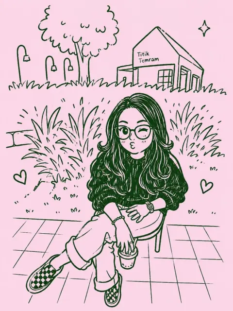 Kawaii Monochrome Doodle Transformation
