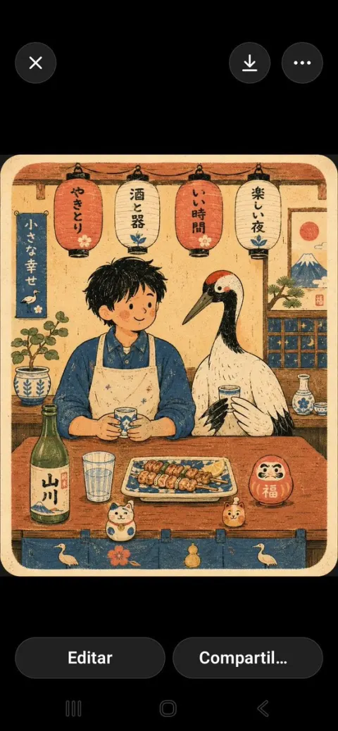 Modern Risograph Café Poster