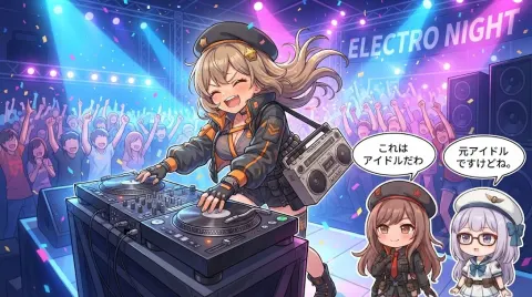 Chibi Anime DJ Live Concert