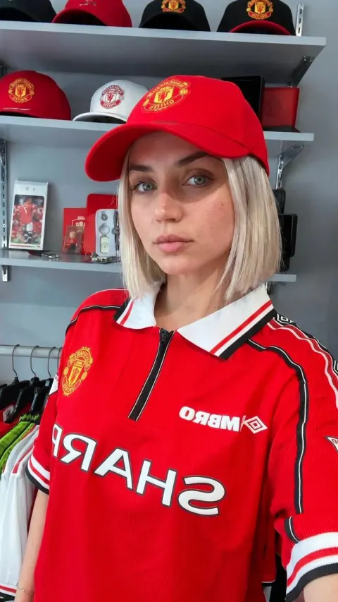 Vintage Manchester United Fan Editorial