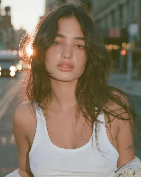 Cinematic Golden Hour Urban Portrait