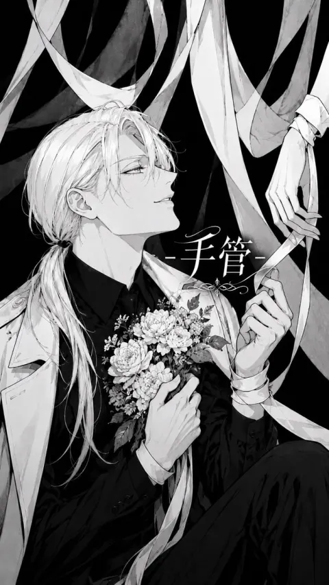 Monochrome Gothic Manga Puppet Ribbons