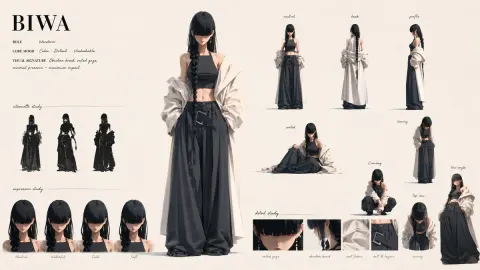 BIWA Fashion Character Sheet