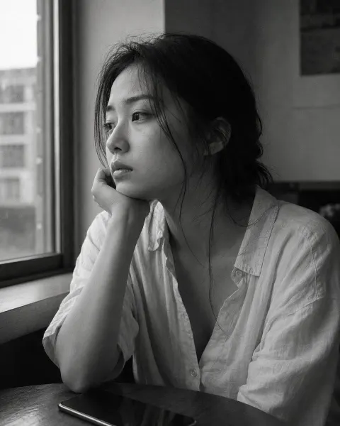 Cinematic Apartment Night Portrait