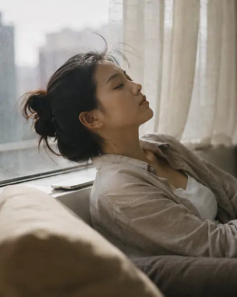 Atmospheric Afternoon Window Portrait