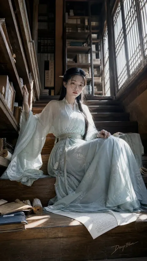 Ancient Chinese Library Documentary Photography