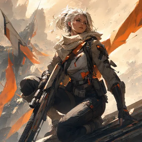 Game Splash Art Digital Illustration