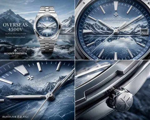 Luxury Watch Alpine Advertising Board