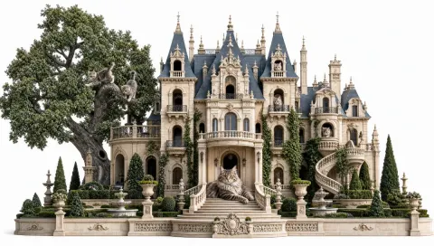Gothic Cat Château