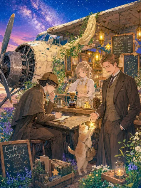 Starlight Airplane Café