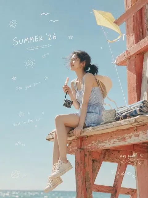 Nostalgic Summer '26 Lifestyle Photo