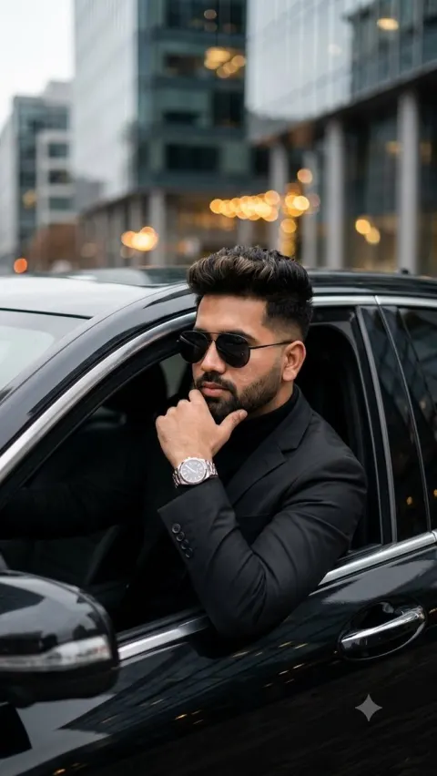 Luxury Sedan Cinematic Portrait