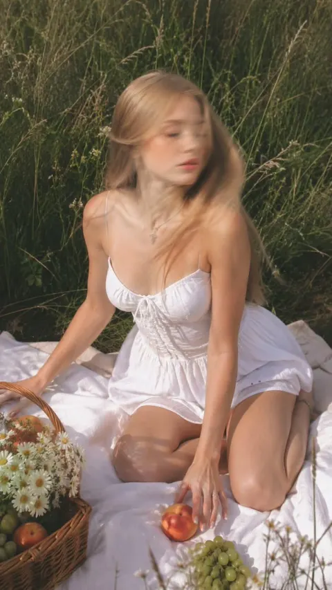 Ultra Realistic Motion Blur Portrait