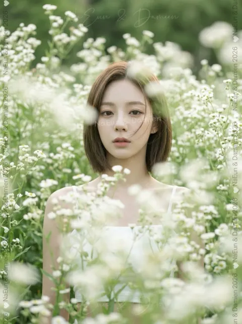 Soft Wildflower Portrait
