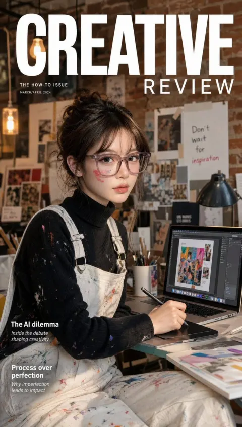 Creative Industry Magazine Cover