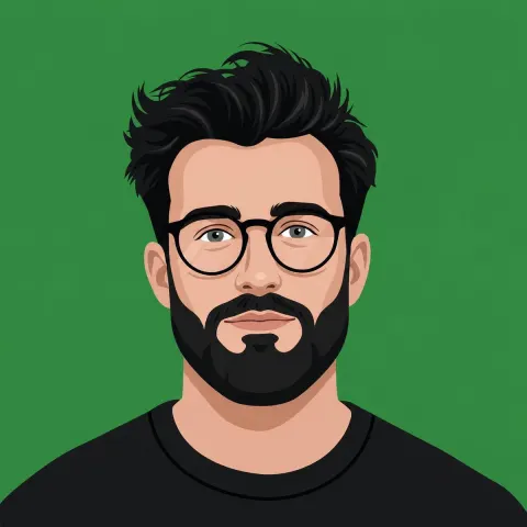 Flat Vector Professional Avatar