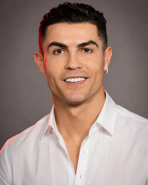 Professional Footballer Media Day Portrait